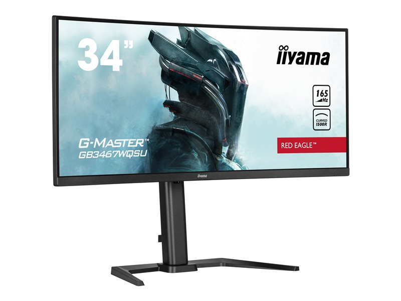 Écran Incurvé 34″ iiyama Gaming G-MASTER Red Eagle